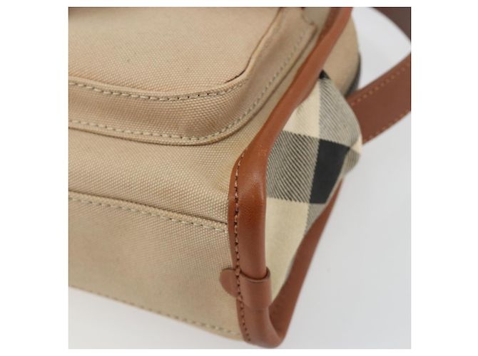 BURBERRY Schultertasche Canvas Beige Goldfarben Auth ep15241A - Ansicht 9