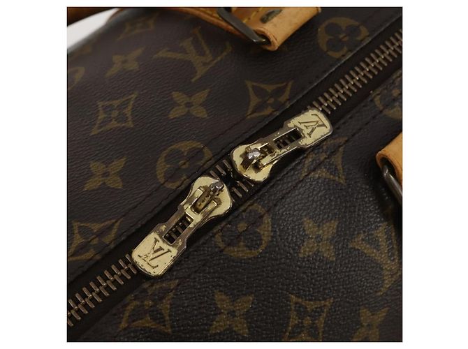 LOUIS VUITTON Borsa Boston Monogram Keepall 50 M41426 LV Auth 193006 Monogramma - vista 10