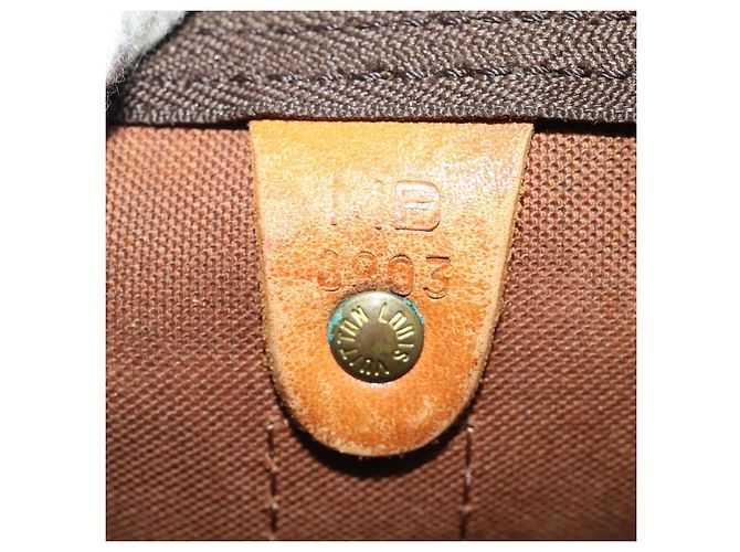 LOUIS VUITTON Borsa Boston Monogram Keepall 50 M41426 LV Auth 193006 Monogramma - vista 12
