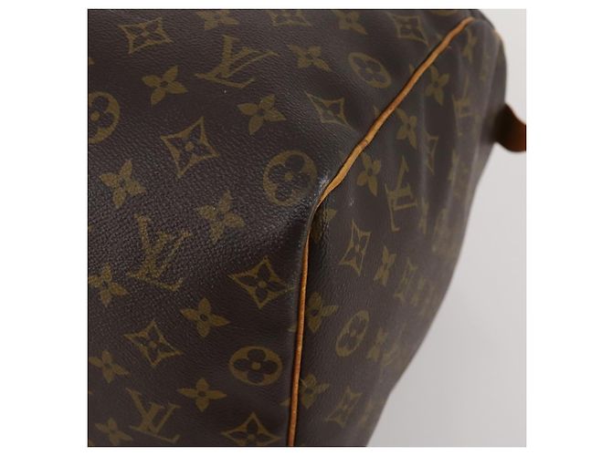 LOUIS VUITTON Borsa Boston Monogram Keepall 50 M41426 LV Auth 193006 Monogramma - vista 14