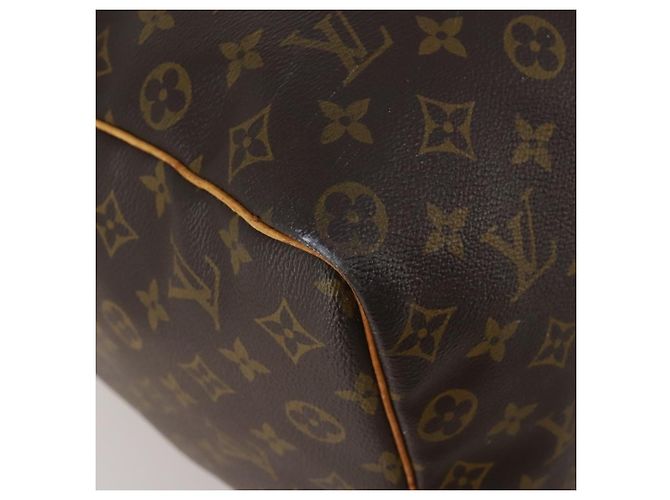 LOUIS VUITTON Borsa Boston Monogram Keepall 50 M41426 LV Auth 193006 Monogramma - vista 15