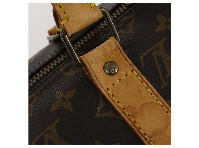 LOUIS VUITTON Borsa Boston Monogram Keepall 50 M41426 LV Auth 193006 Monogramma - vista 17