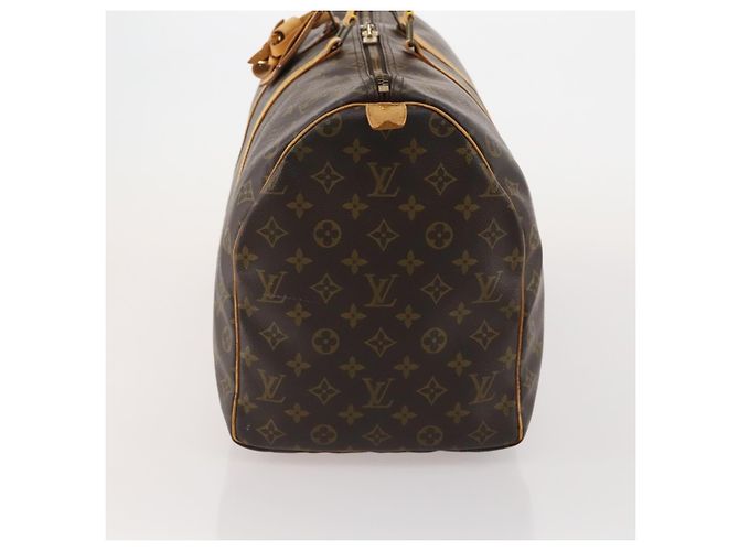 LOUIS VUITTON Borsa Boston Monogram Keepall 50 M41426 LV Auth 193006 Monogramma - vista 3