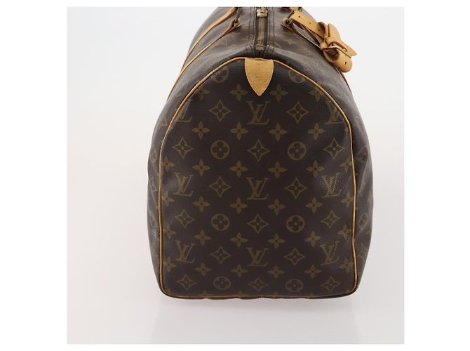 LOUIS VUITTON Borsa Boston Monogram Keepall 50 M41426 LV Auth 193006 Monogramma - vista 4