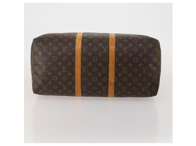 LOUIS VUITTON Borsa Boston Monogram Keepall 50 M41426 LV Auth 193006 Monogramma - vista 5
