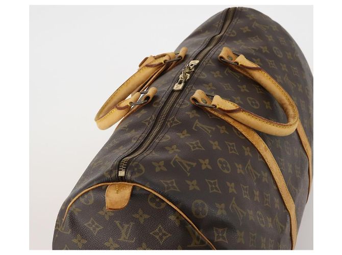LOUIS VUITTON Borsa Boston Monogram Keepall 50 M41426 LV Auth 193006 Monogramma - vista 6