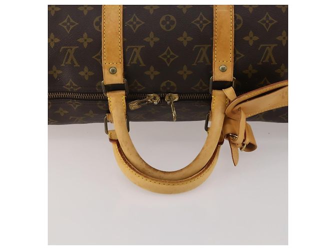 LOUIS VUITTON Borsa Boston Monogram Keepall 50 M41426 LV Auth 193006 Monogramma - vista 7