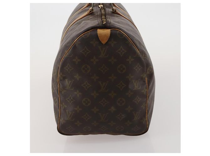 LOUIS VUITTON Borsa Boston Monogram Keepall 50 M41426 LV Auth 192874 Monogramma - vista 3