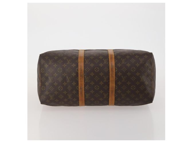 LOUIS VUITTON Borsa Boston Monogram Keepall 50 M41426 LV Auth 192874 Monogramma - vista 5