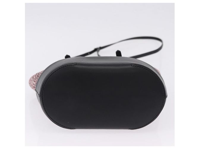 BALENCIAGA Borsa a mano Canvas 2way Rosso Nero 410790 Auth ka5418V - vista 5