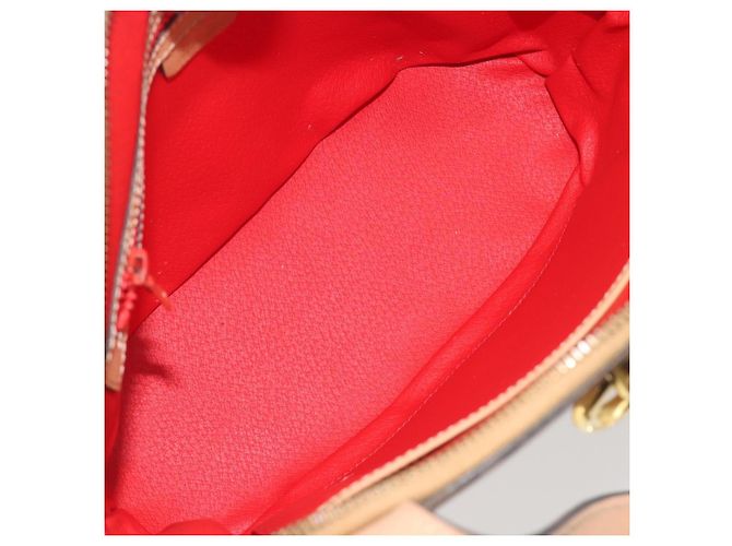 Céline CELINE Schultertasche aus Leder Beige Goldfarben Auth ep15255 - Ansicht 11