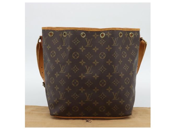 LOUIS VUITTON Borsa a Spalla Monogram Petit Noe M42226 LV Auth 189528 Monogramma - vista 12