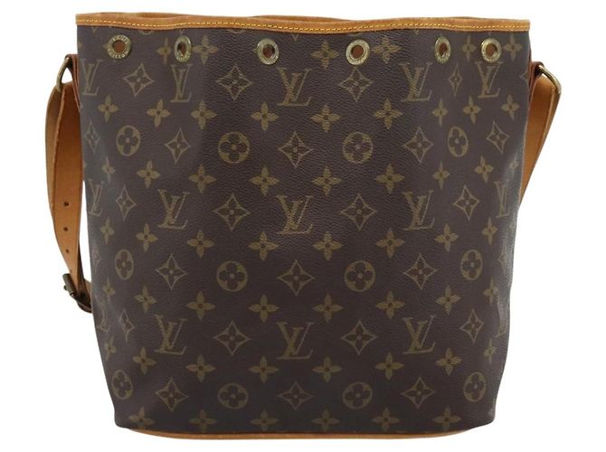 LOUIS VUITTON Borsa a Spalla Monogram Petit Noe M42226 LV Auth 189528 Monogramma - vista 13