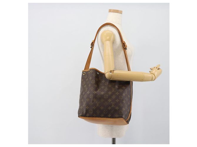 LOUIS VUITTON Borsa a Spalla Monogram Petit Noe M42226 LV Auth 189528 Monogramma - vista 19