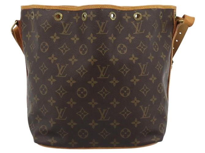 LOUIS VUITTON Borsa a Spalla Monogram Petit Noe M42226 LV Auth 189528 Monogramma - vista 2