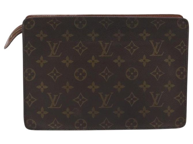 LOUIS VUITTON Pochette Homme Monogram Clutch M51795 LV Auth 191001 Monogramma - vista 2