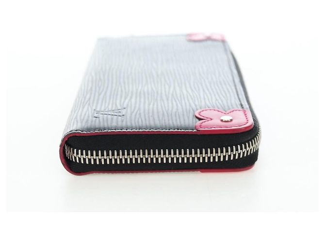 LOUIS VUITTON Epi Portefeuille Clemence Long Wallet Black M62968 Auth am12154M - view 4