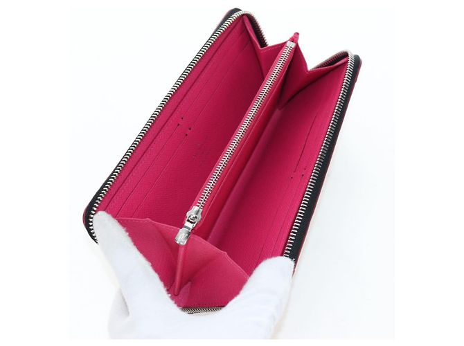 LOUIS VUITTON Epi Portefeuille Clemence Long Wallet Black M62968 Auth am12154M - view 9