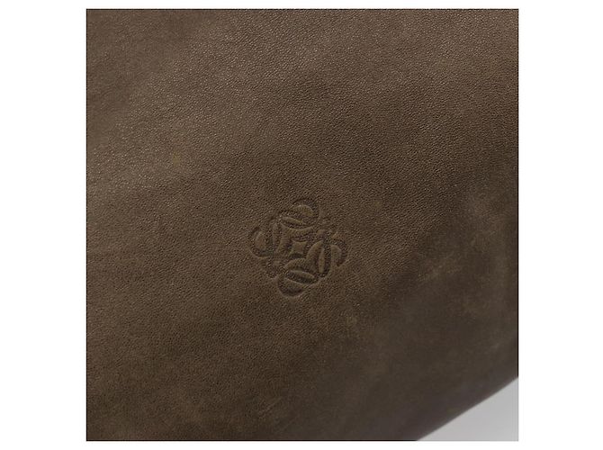 LOEWE Tote Bag Leder Braun Auth ep15264 - Ansicht 17