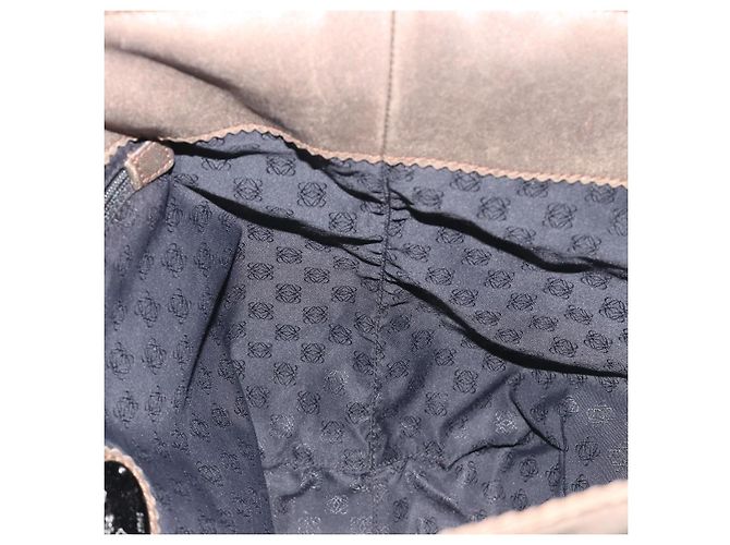 LOEWE Tote Bag Leder Braun Auth ep15264 - Ansicht 19