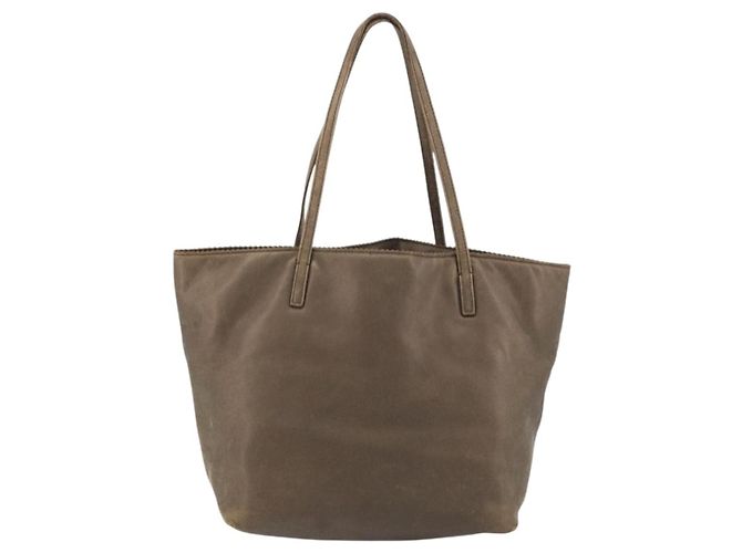 LOEWE Tote Bag Leder Braun Auth ep15264 - Ansicht 2