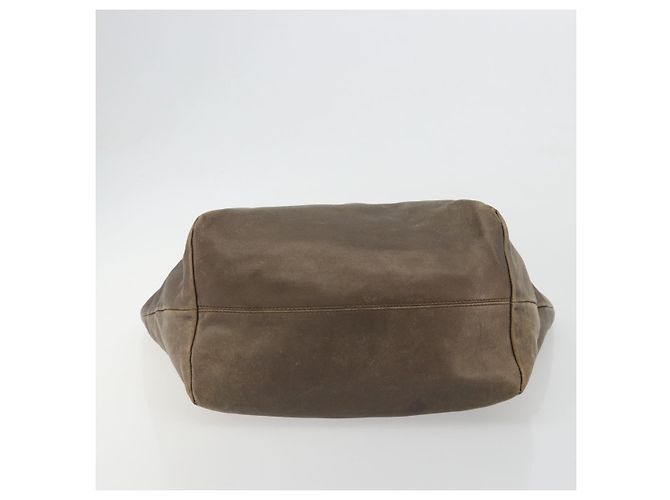 LOEWE Tote Bag Leder Braun Auth ep15264 - Ansicht 5