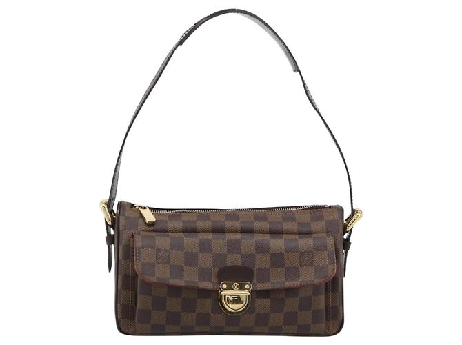 LOUIS VUITTON Damier Ebene Ravello GM Shoulder Bag N60006 LV Auth am12193V - vista 13