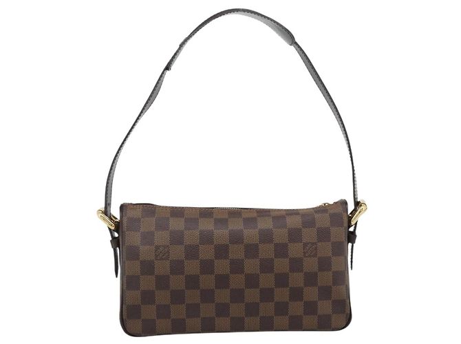 LOUIS VUITTON Damier Ebene Ravello GM Shoulder Bag N60006 LV Auth am12193V - vista 2