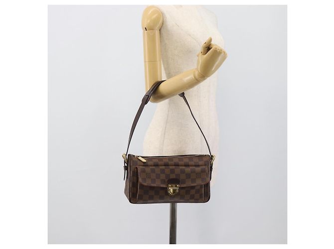 LOUIS VUITTON Damier Ebene Ravello GM Shoulder Bag N60006 LV Auth am12193V - vista 23