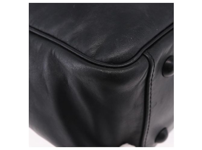 LOUIS VUITTON Monogram Diffir Clarkson Leather Black M92402 LV Auth ka5414 Nero - vista 15