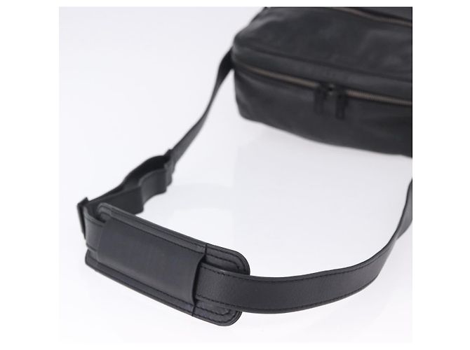 LOUIS VUITTON Monogram Diffir Clarkson Leather Black M92402 LV Auth ka5414 Nero - vista 7