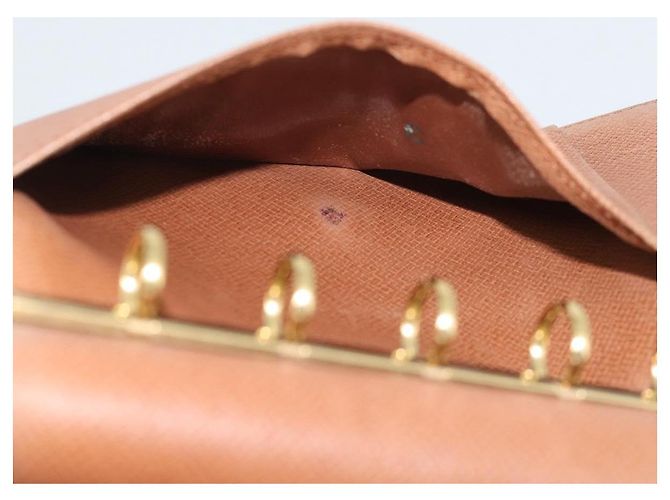 LOUIS VUITTON Monogram Agenda PM Day Planner Cover R20005 LV Auth BA14235 Monograma - vista 10
