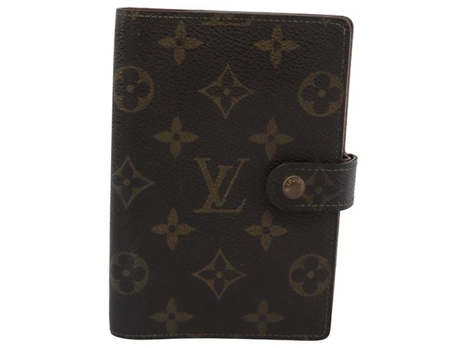 LOUIS VUITTON Monogram Agenda PM Day Planner Cover R20005 LV Auth BA14235 Monograma - vista 13