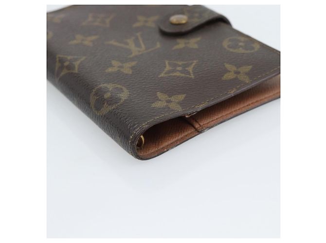 LOUIS VUITTON Monogram Agenda PM Day Planner Cover R20005 LV Auth BA14235 Monograma - vista 14