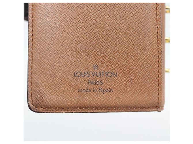 LOUIS VUITTON Monogram Agenda PM Day Planner Cover R20005 LV Auth BA14235 Monograma - vista 17