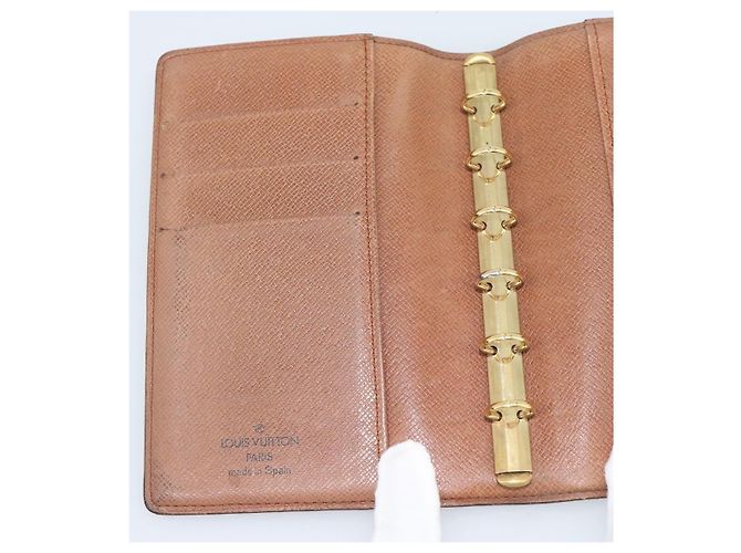 LOUIS VUITTON Monogram Agenda PM Day Planner Cover R20005 LV Auth BA14235 Monograma - vista 18