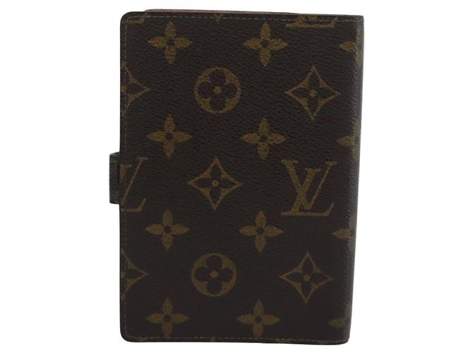 LOUIS VUITTON Monogram Agenda PM Day Planner Cover R20005 LV Auth BA14235 Monograma - vista 2