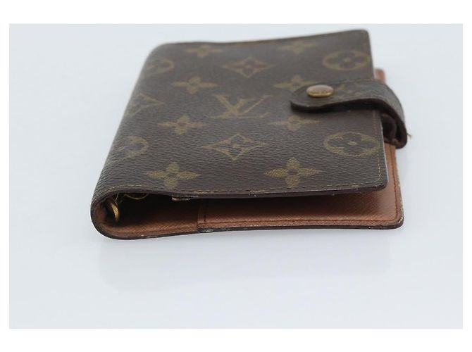 LOUIS VUITTON Monogram Agenda PM Day Planner Cover R20005 LV Auth BA14235 Monograma - vista 6