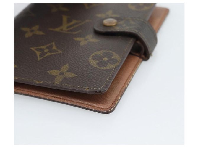 LOUIS VUITTON Monogram Agenda PM Day Planner Cover R20005 LV Auth BA14235 Monograma - vista 7