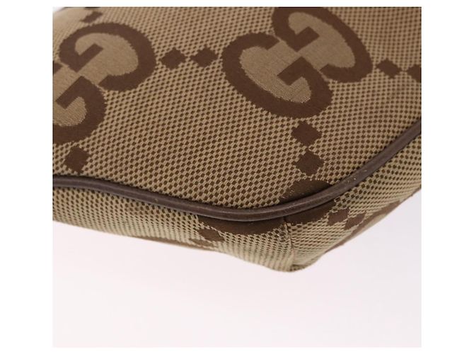 Borsa a tracolla GUCCI GG Canvas Beige Oro 696031 Auth mr2675A D'oro - vista 15
