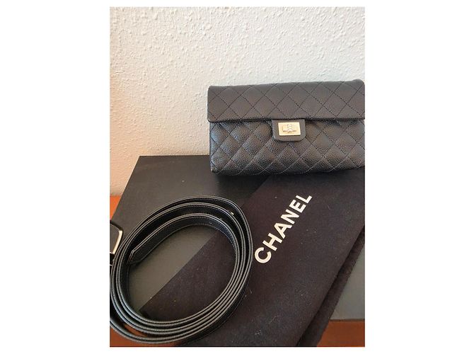 Chanel 2.55 Reissue uniform belt bag Nero - vista 2