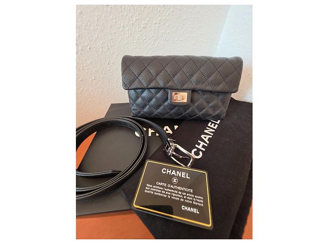 Chanel 2.55 Reissue uniform belt bag Nero - vista 11