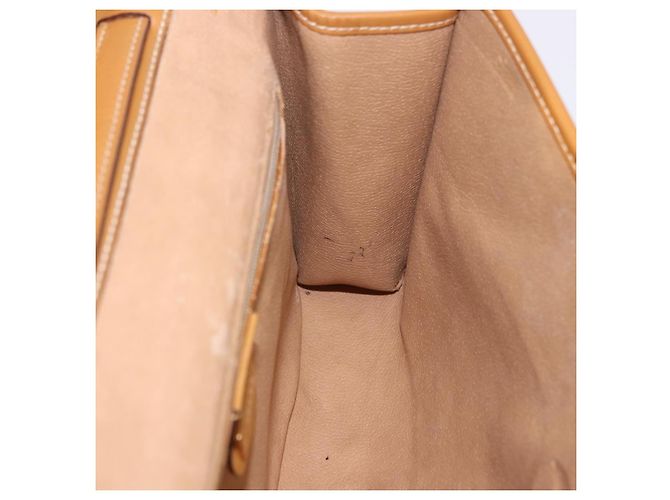 Bolsa de Ombro GUCCI Micro GG Supreme PVC Bege Ouro 004 58 0264 Auth 193507 Dourado - vista 19