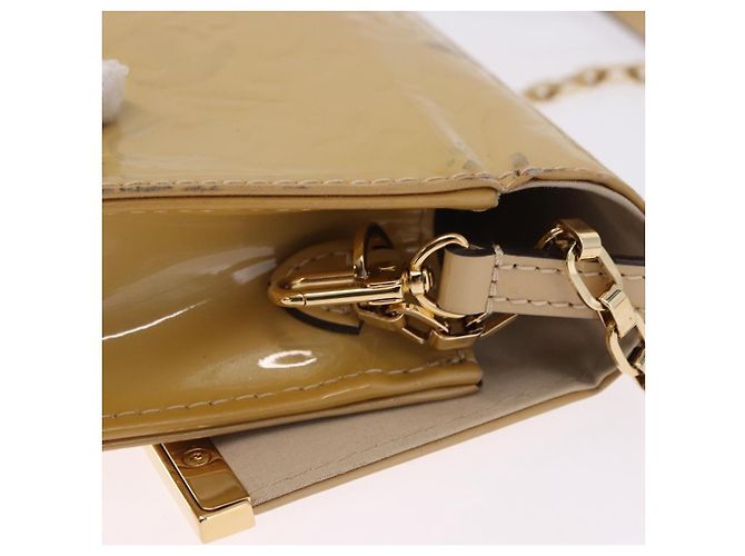 LOUIS VUITTON Monogram Vernis Clutch Ana Clutch Bag Dunne M90194 LV Auth ep15600 - vista 10