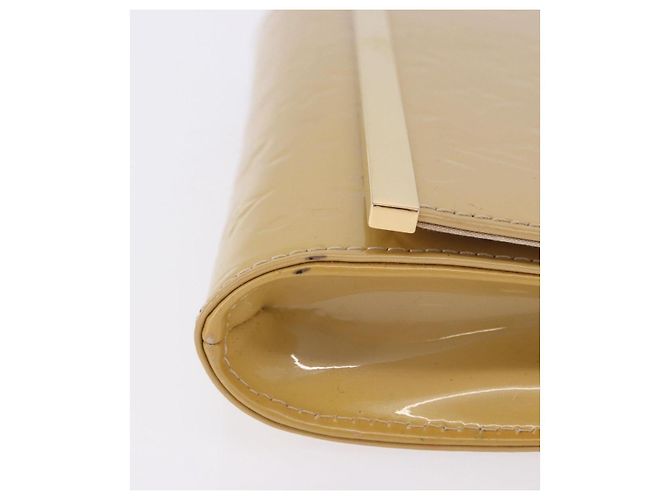 LOUIS VUITTON Monogram Vernis Clutch Ana Clutch Bag Dunne M90194 LV Auth ep15600 - vista 4