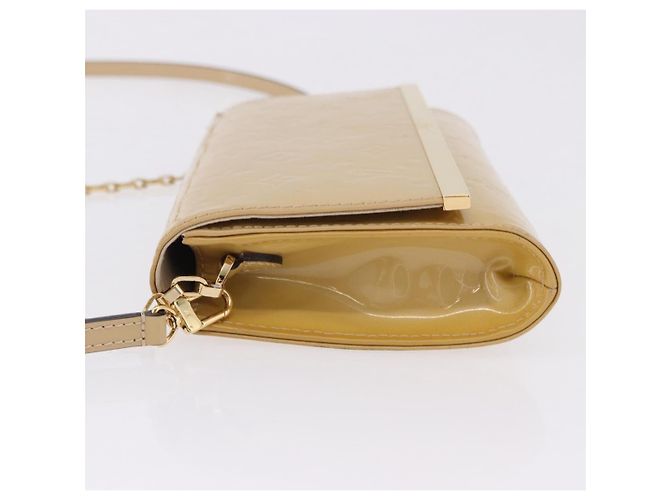 LOUIS VUITTON Monogram Vernis Clutch Ana Clutch Bag Dunne M90194 LV Auth ep15600 - vista 5
