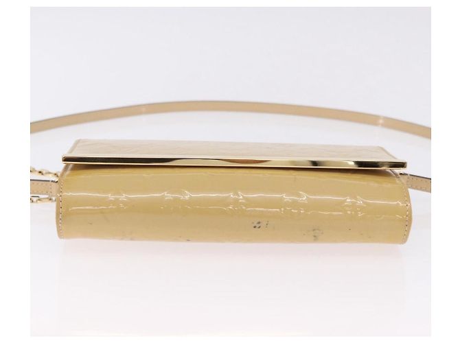 LOUIS VUITTON Monogram Vernis Clutch Ana Clutch Bag Dunne M90194 LV Auth ep15600 - vista 6