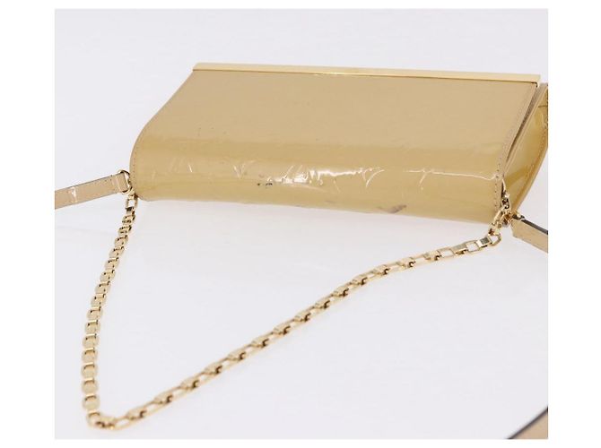 LOUIS VUITTON Monogram Vernis Clutch Ana Clutch Bag Dunne M90194 LV Auth ep15600 - vista 7