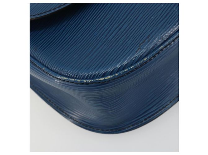 LOUIS VUITTON Epi Saint Cloud GM Shoulder Bag Blue M52195 LV Auth ep15188 - vista 15