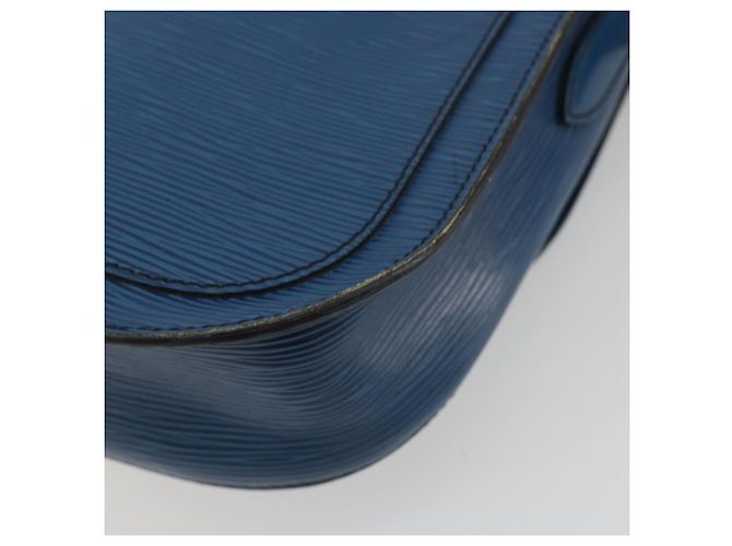 LOUIS VUITTON Epi Saint Cloud GM Shoulder Bag Blue M52195 LV Auth ep15188 - vista 16